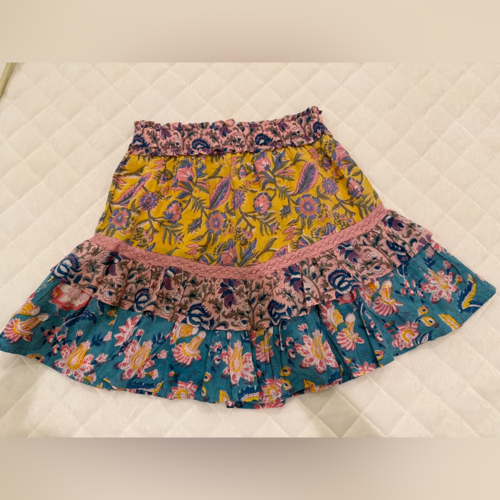 ALLISON NEW YORK sasha mini skirt in floral mix - Picture 4 of 8